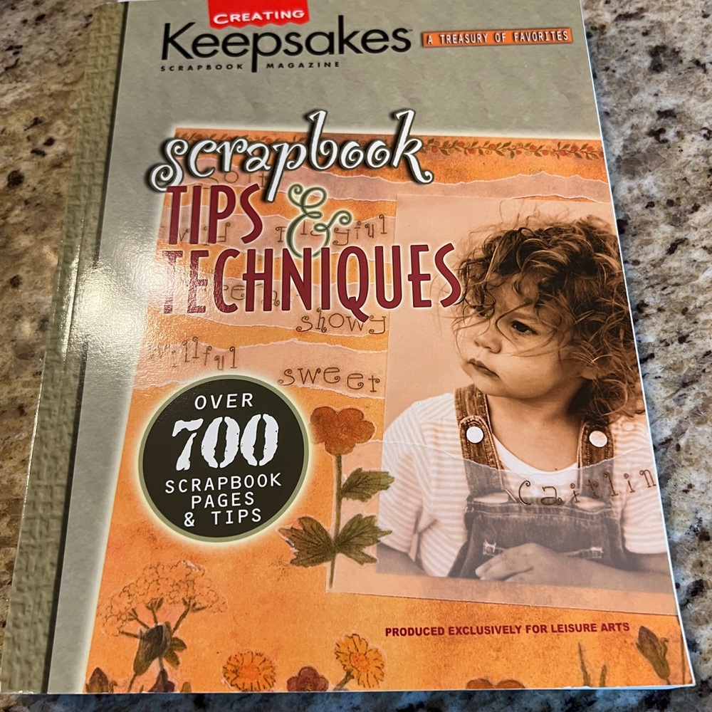 Scrapbook Tips & Techniques Book